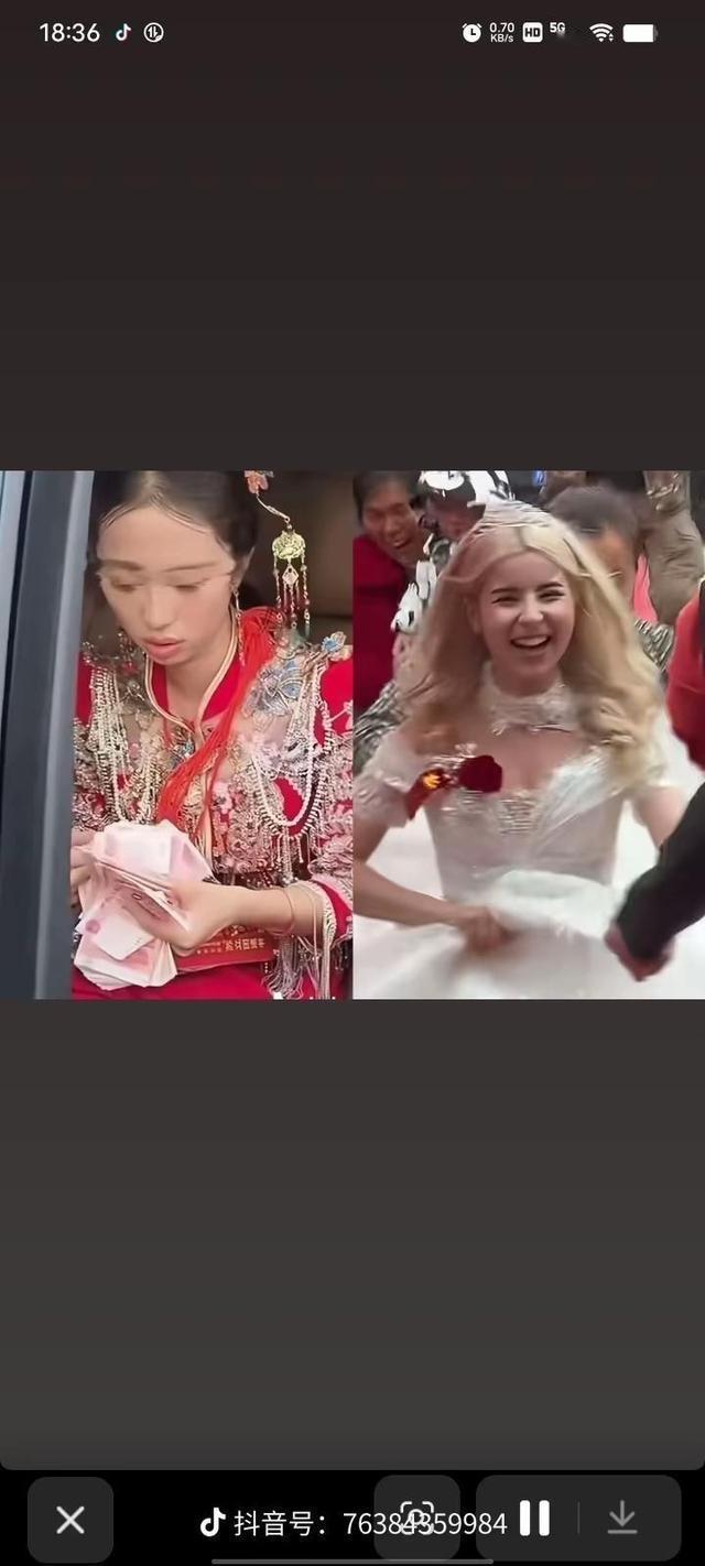 爱与不爱，一眼分明
同样嫁人，人生不同！
有人嫁钱，人不人的无所谓，
有人嫁人，