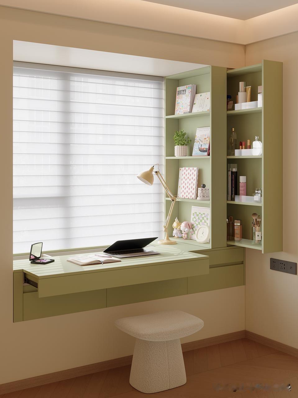 飘窗改造｜把鸡肋角落变成我的治愈小天地✨

谁懂啊！家里的飘窗一直积灰，改完之后