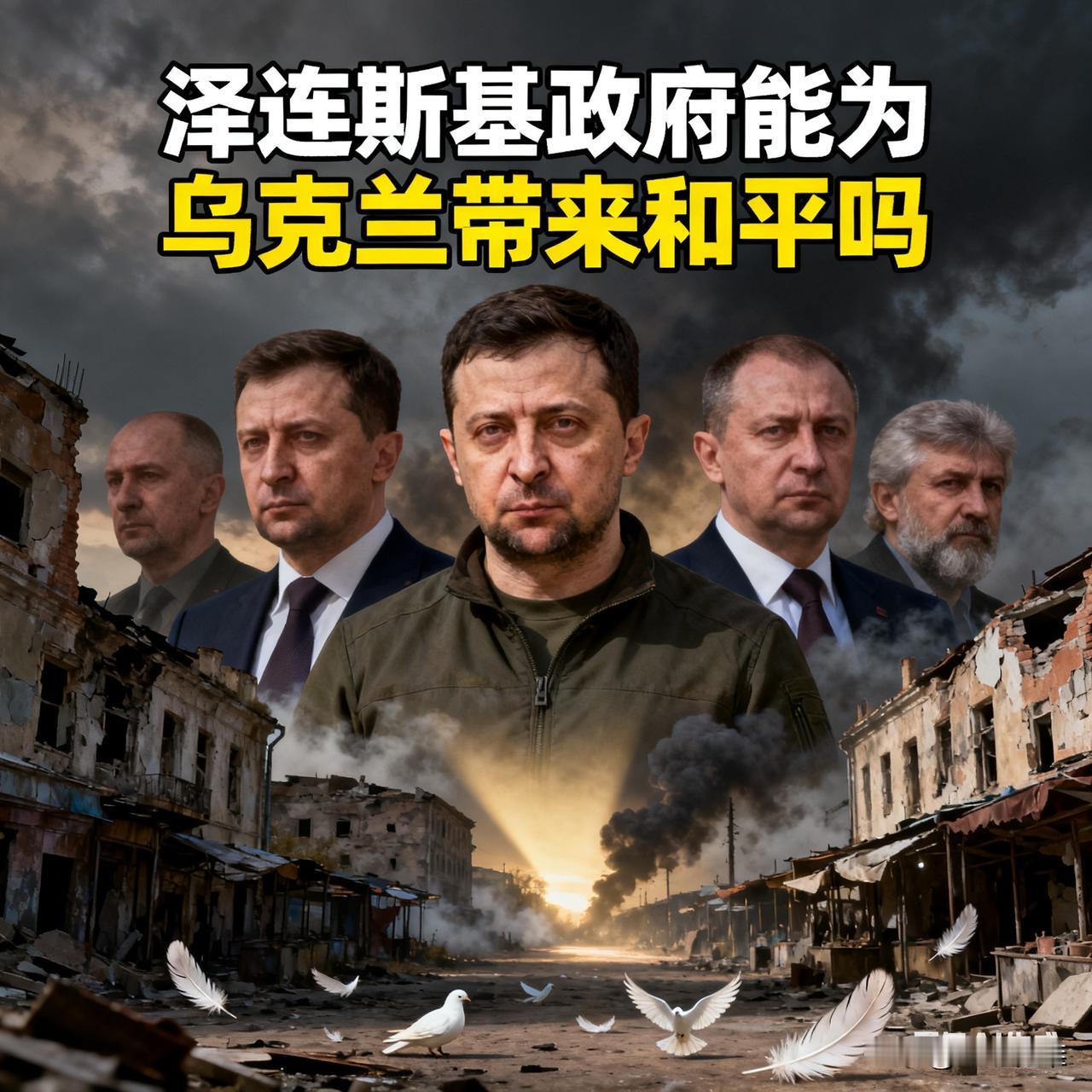 泽连斯基政府目前很难为乌克兰带来持久和平，其推动和平的努力正被战场劣势、内外压力