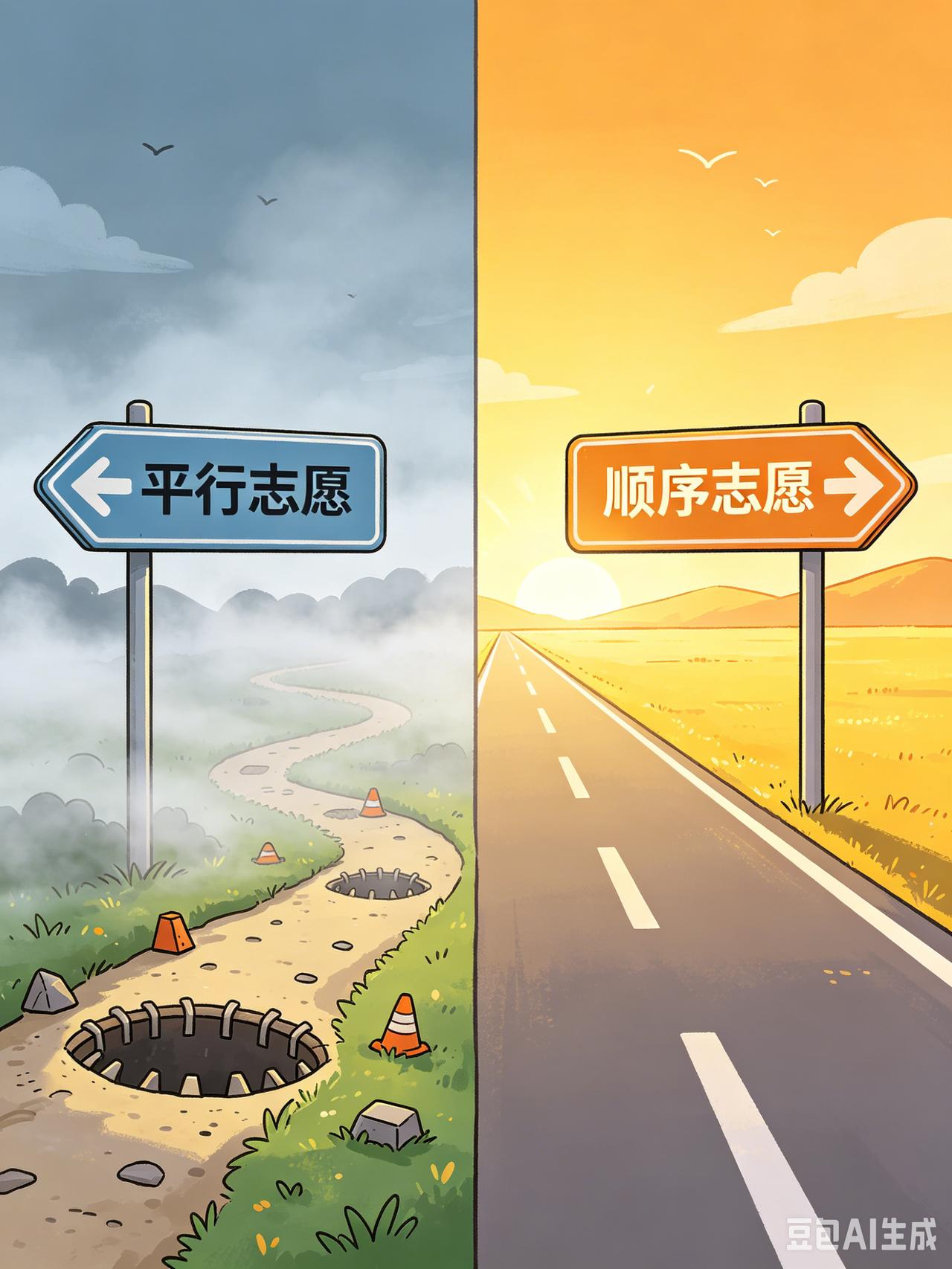你知道什么叫“平行志愿”吗？我很诧异竟然还真的有中考家长还不理解这个词！[捂脸]