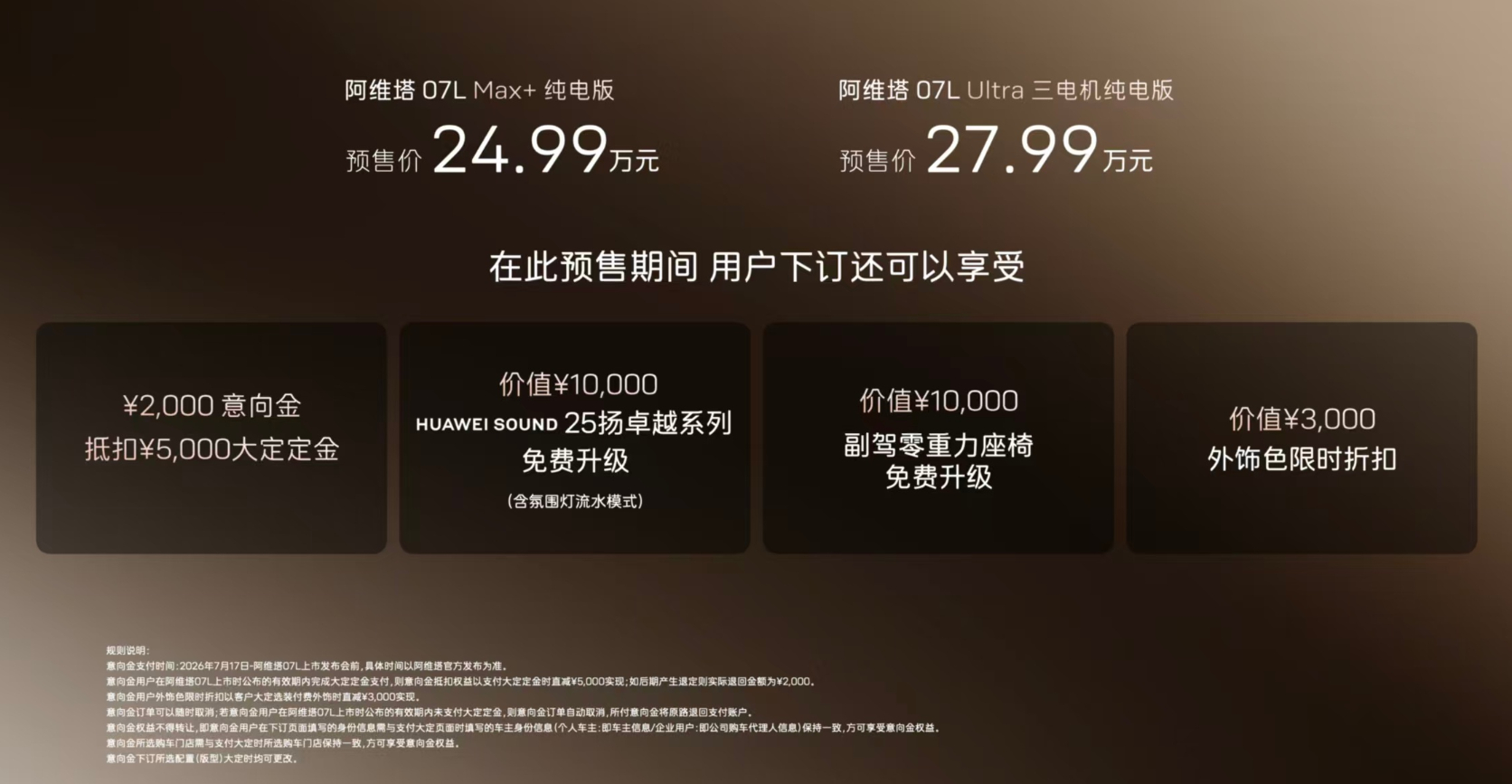 24.99万元起！阿维塔07L预售 
