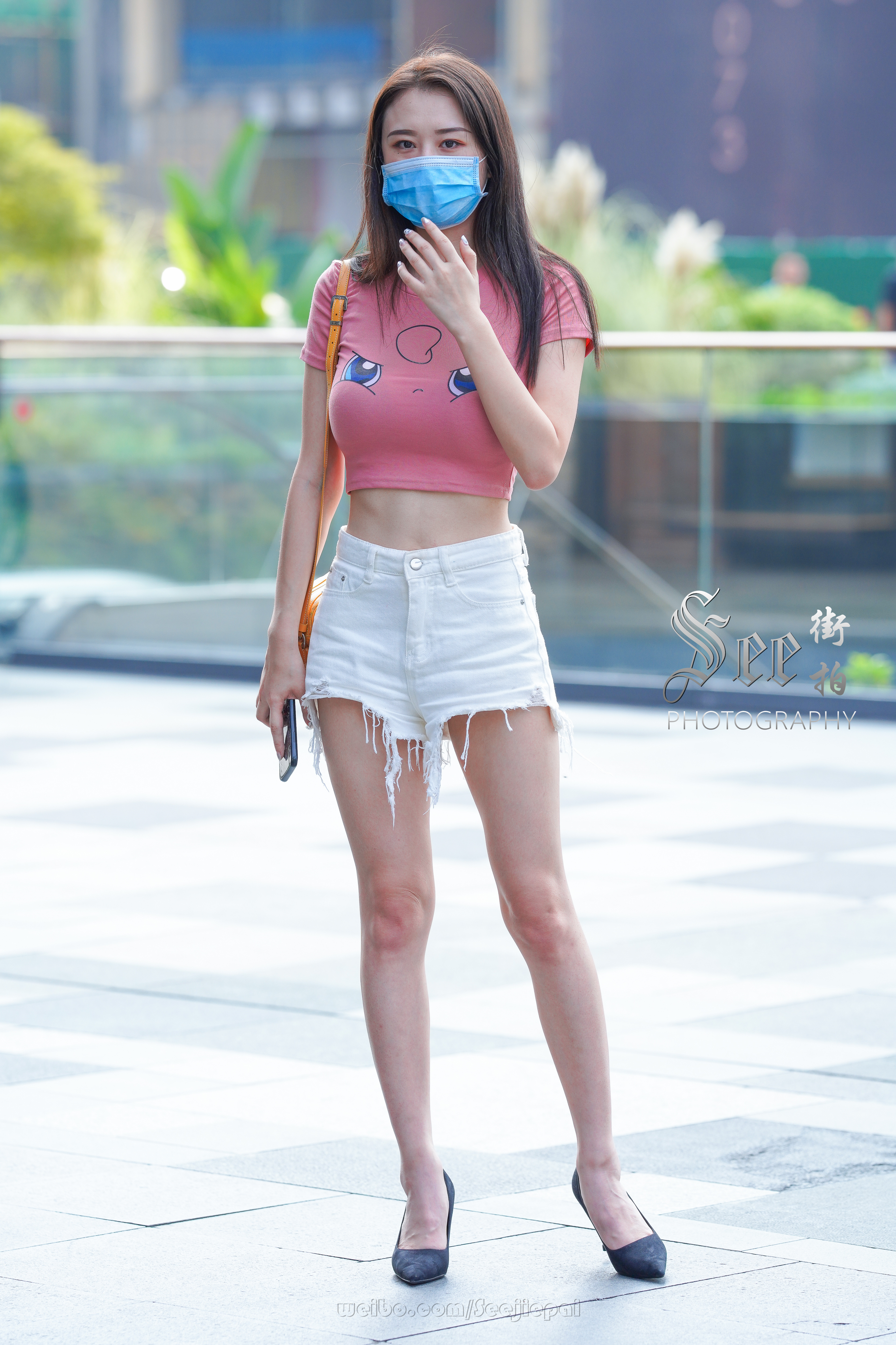 粉白搭配，甜美动人~~ ​​​