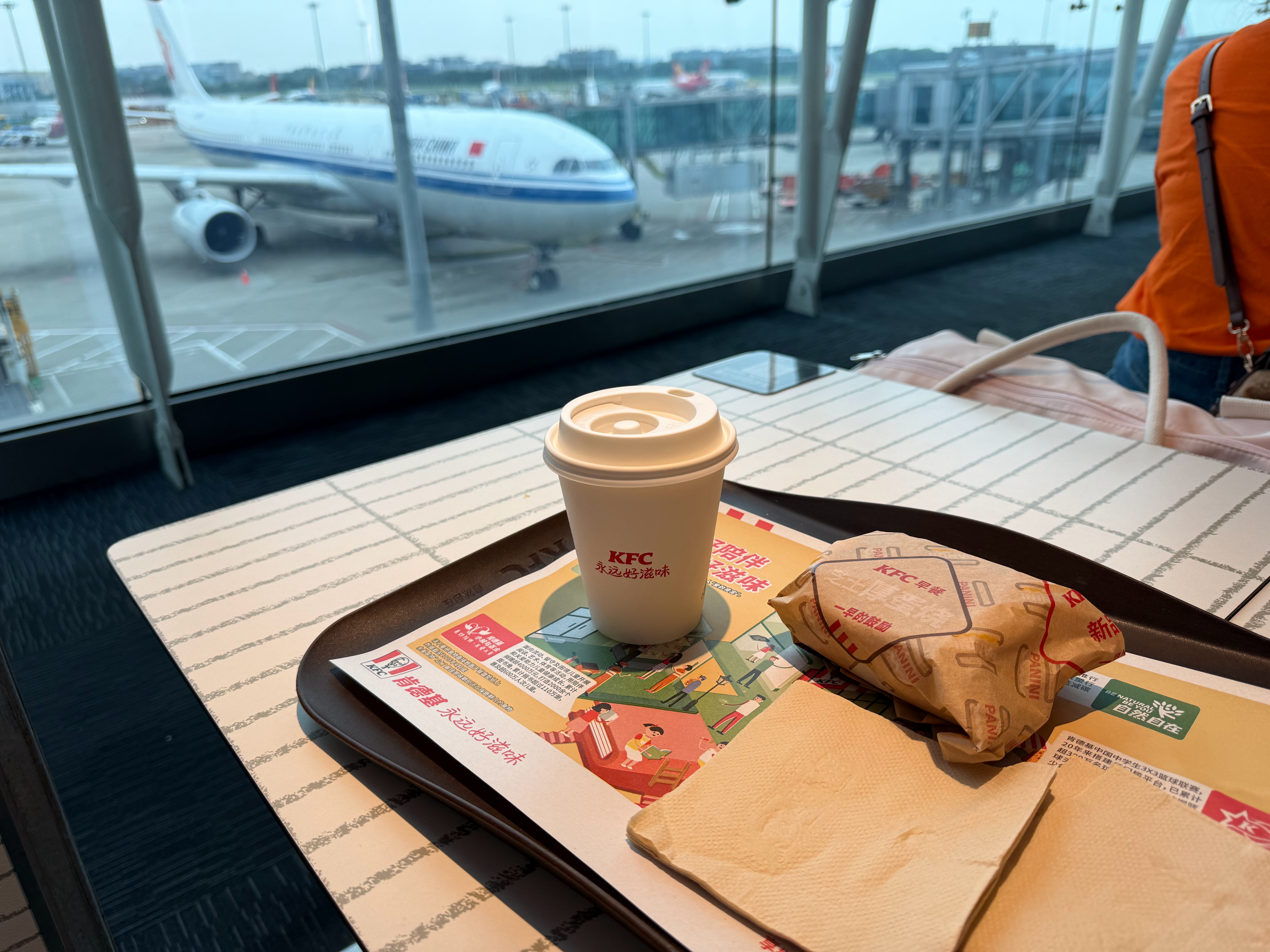 早班机飞北京，我的北京车展开始了，一直到五一，都是非常紧的行程。以前在车企，是每