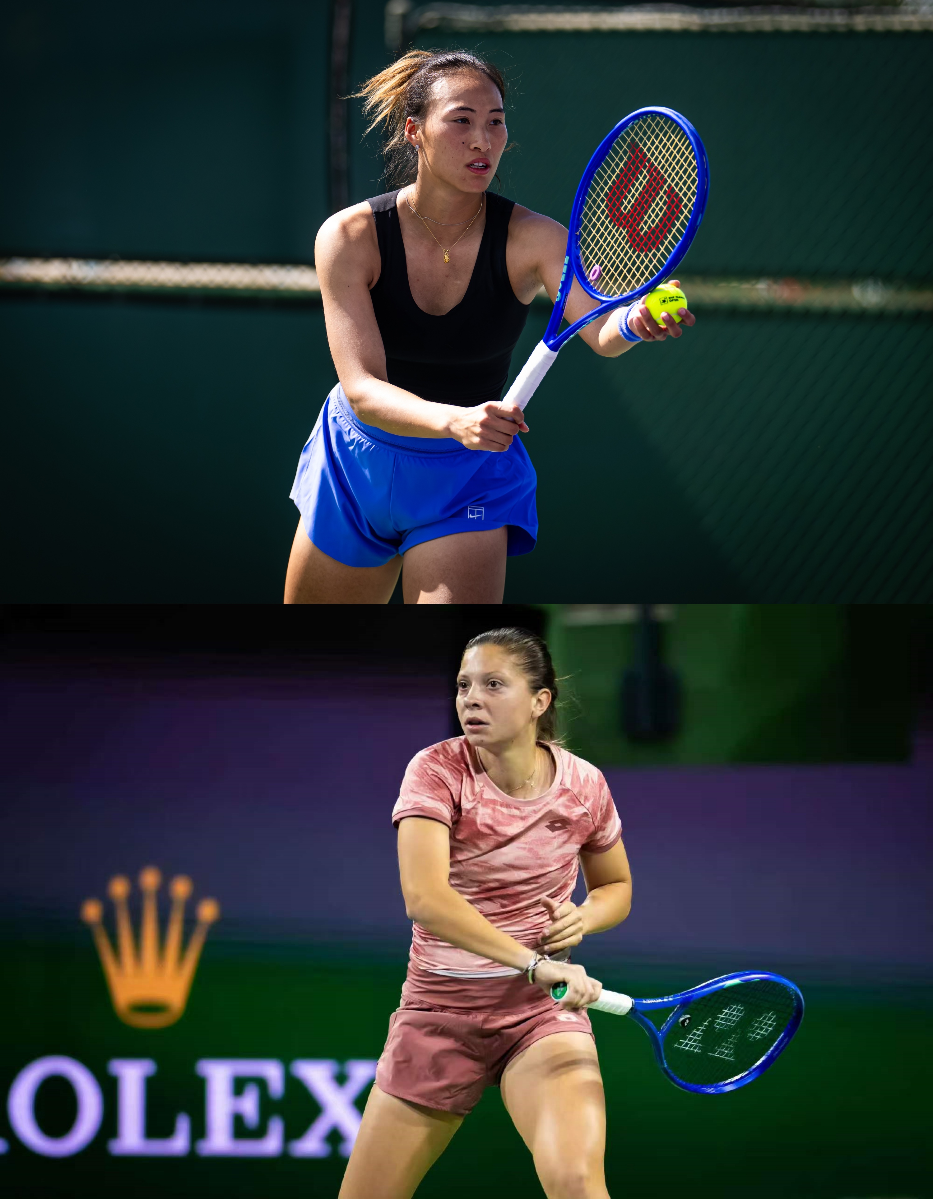 北京时间3月8日7:00 解说郑钦文vs鲁季奇（印地安维尔斯站第二轮）胜者将在第