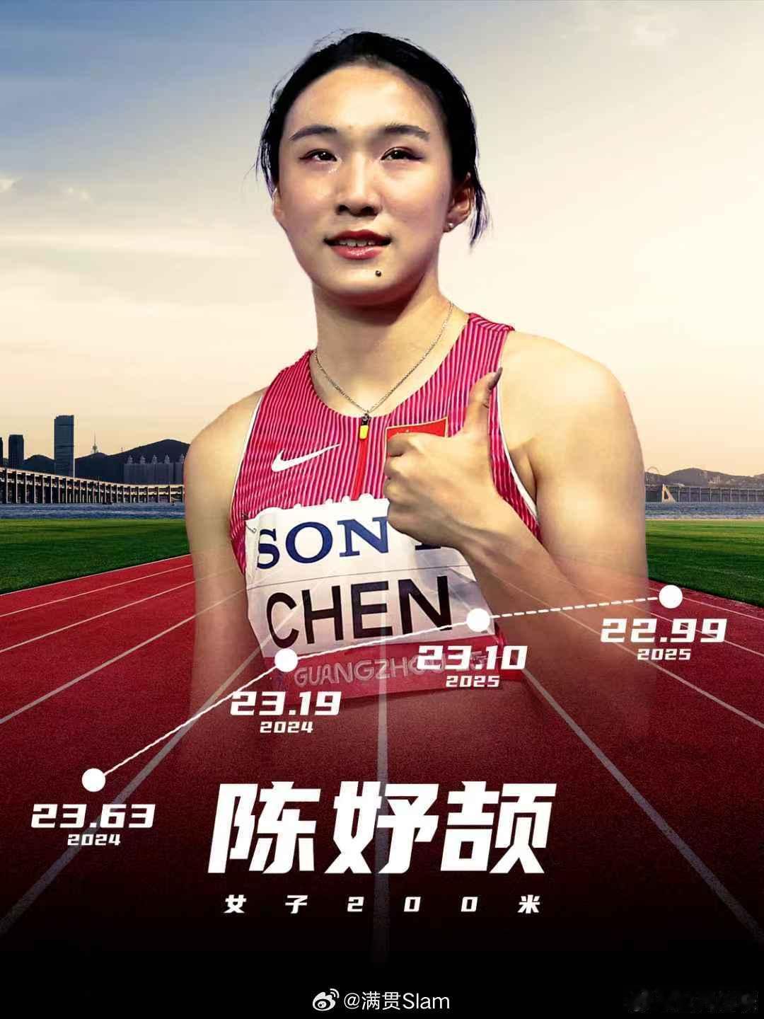 满贯体坛  恭喜🎉陈妤颉获得年度体育代言奖项 恭喜陈妤颉在第12届体育大生意年