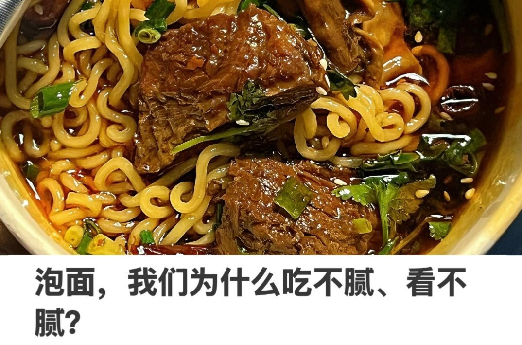 吃泡面减肥还得看年轻人谁懂啊！泡面这玩意儿真的戒不掉啊！凌晨加班、追剧赶due，