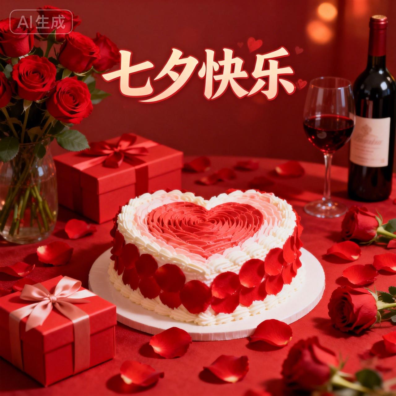 [心]七夕快乐[玫瑰]
最好的爱情，从来不是轰轰烈烈，
 七夕未必一定要鲜花与仪