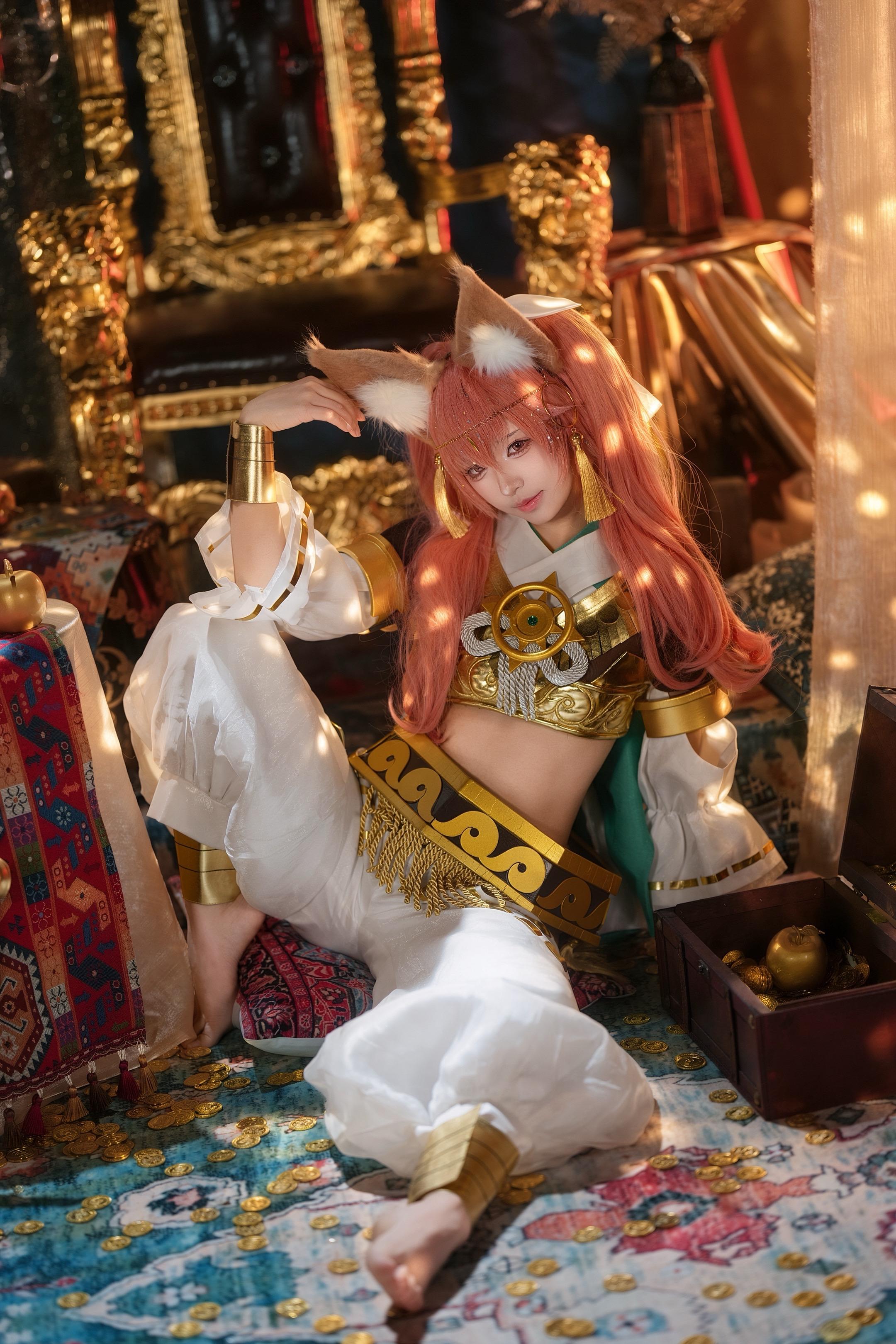 玉藻前cosplay.