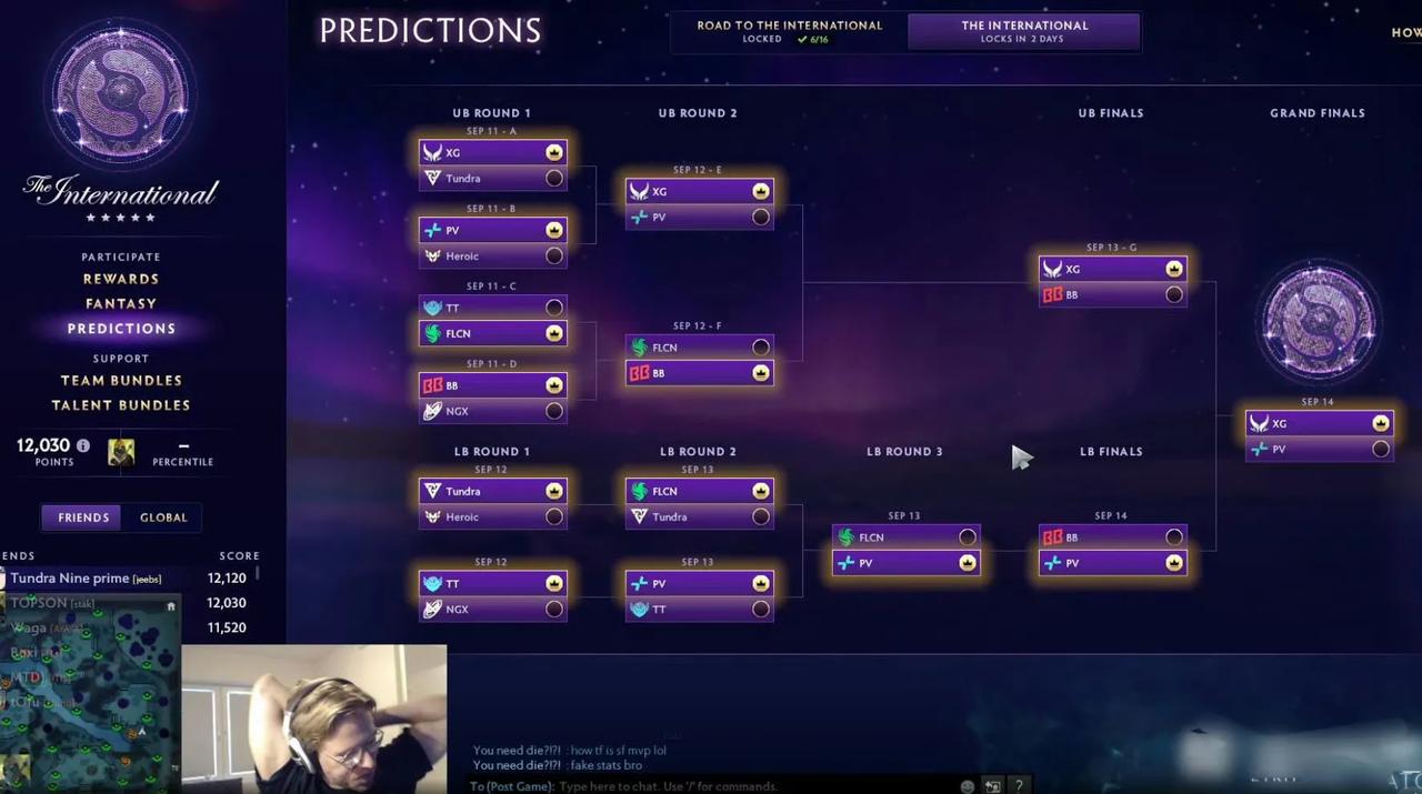 DOTA2: TI14国外主播预测XG夺冠

OG三蛆直播的时候说希望看到ame