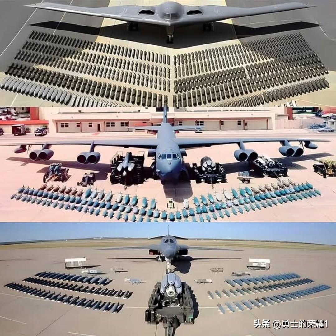 突发新闻：美国已动用其全部三架战略轰炸机B-1，即B-2和B-52，对伊朗发动了