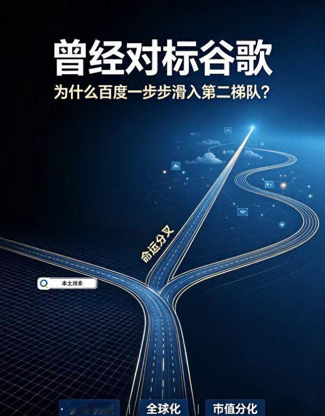 曾经对标谷歌，为何百度一步步滑入互联网第二梯队？