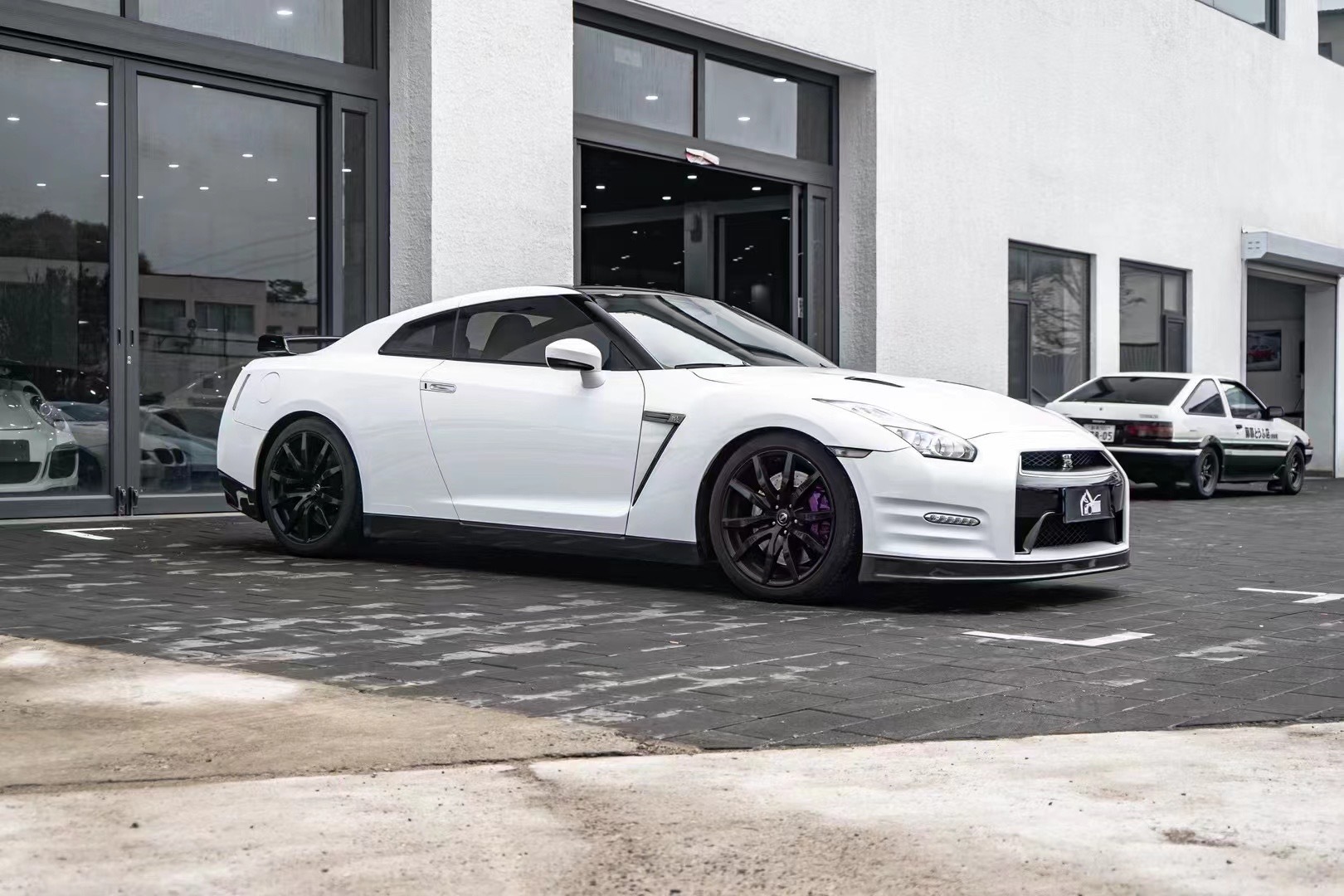 2013 日产GT-R 2.5w英里（4wkm左右）整车三块补漆  动力：650