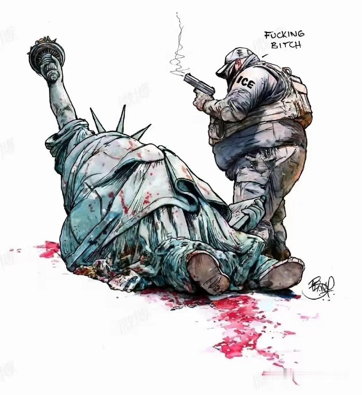 美国ICE在明尼苏达州已变成“过街老鼠”，这也正是特朗普一手导演的好戏。

即使