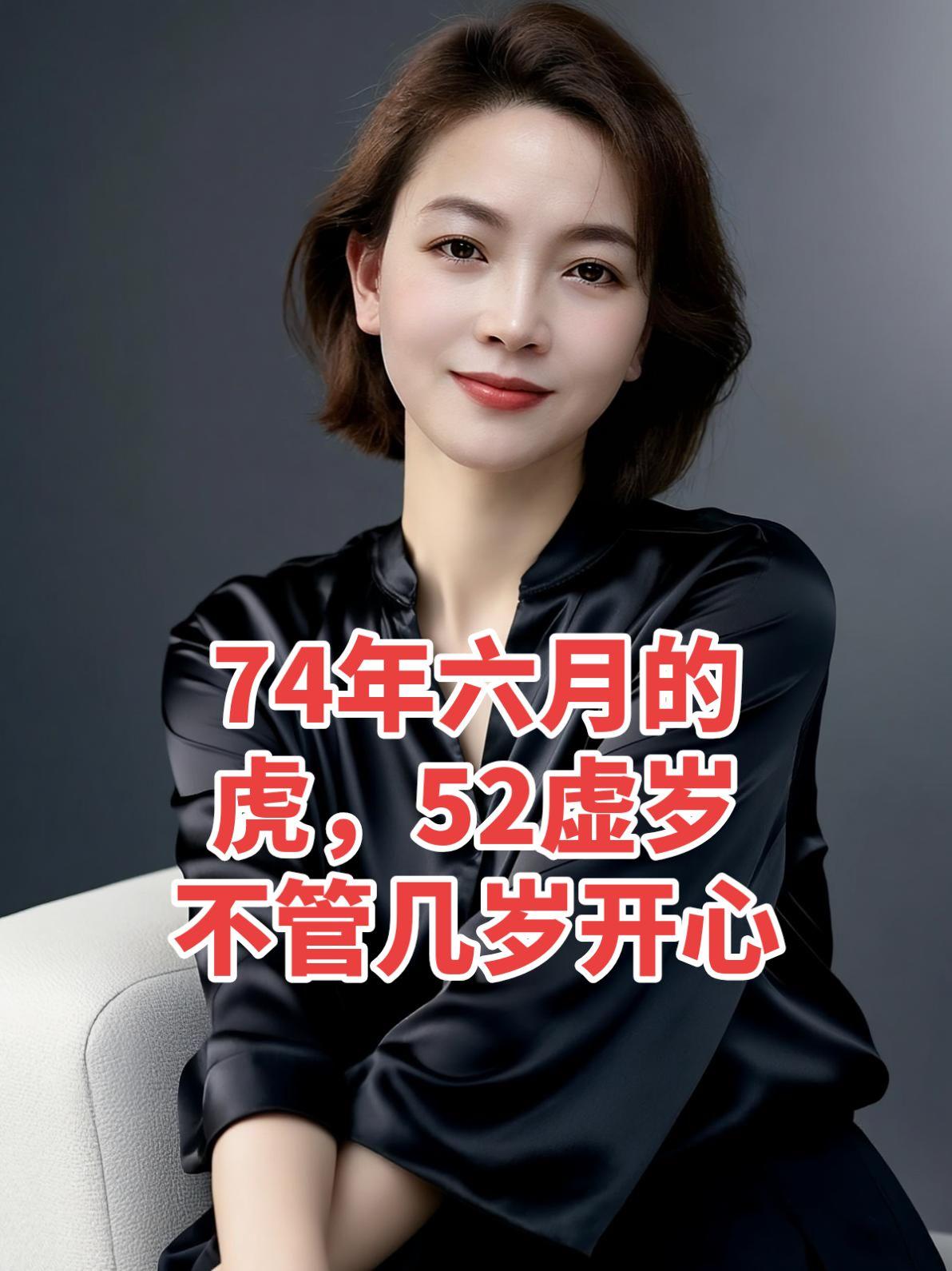 #AI低饱和肖像74年六月的虎，52虚岁，刷到就是缘分，㊗️
大家一顺百顺事事顺！#每日分享#感谢一路陪伴一路支持🌹 #AI低饱和肖像   