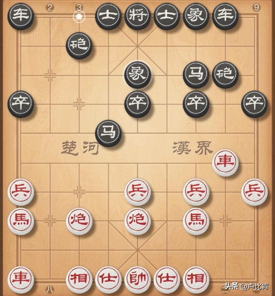 中炮巡河车，打击屏风马强挺3卒。对方炮2平3打车，我车七平二是关键，对方马3进4