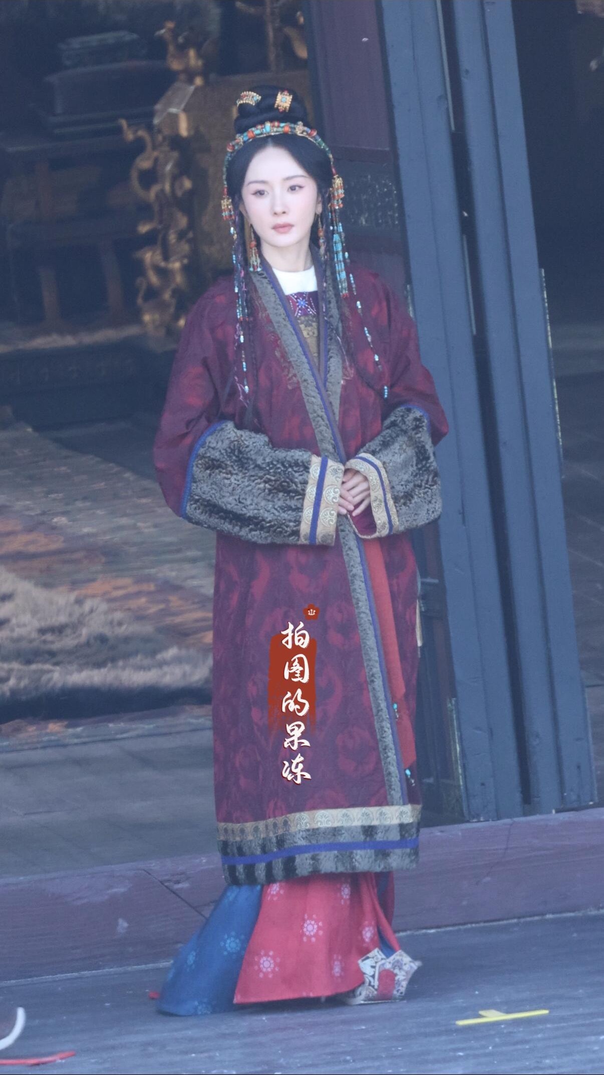呀呀呀呀呀新衣服新发型像彩绘女俑小手办 