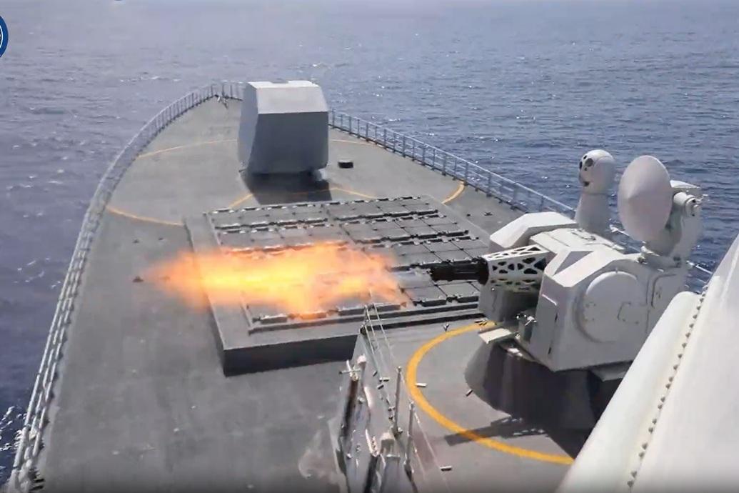 解放军南部战区亮剑了！107编队直插菲律宾吕宋岛以东海域，实弹演练震慑美菲军演！