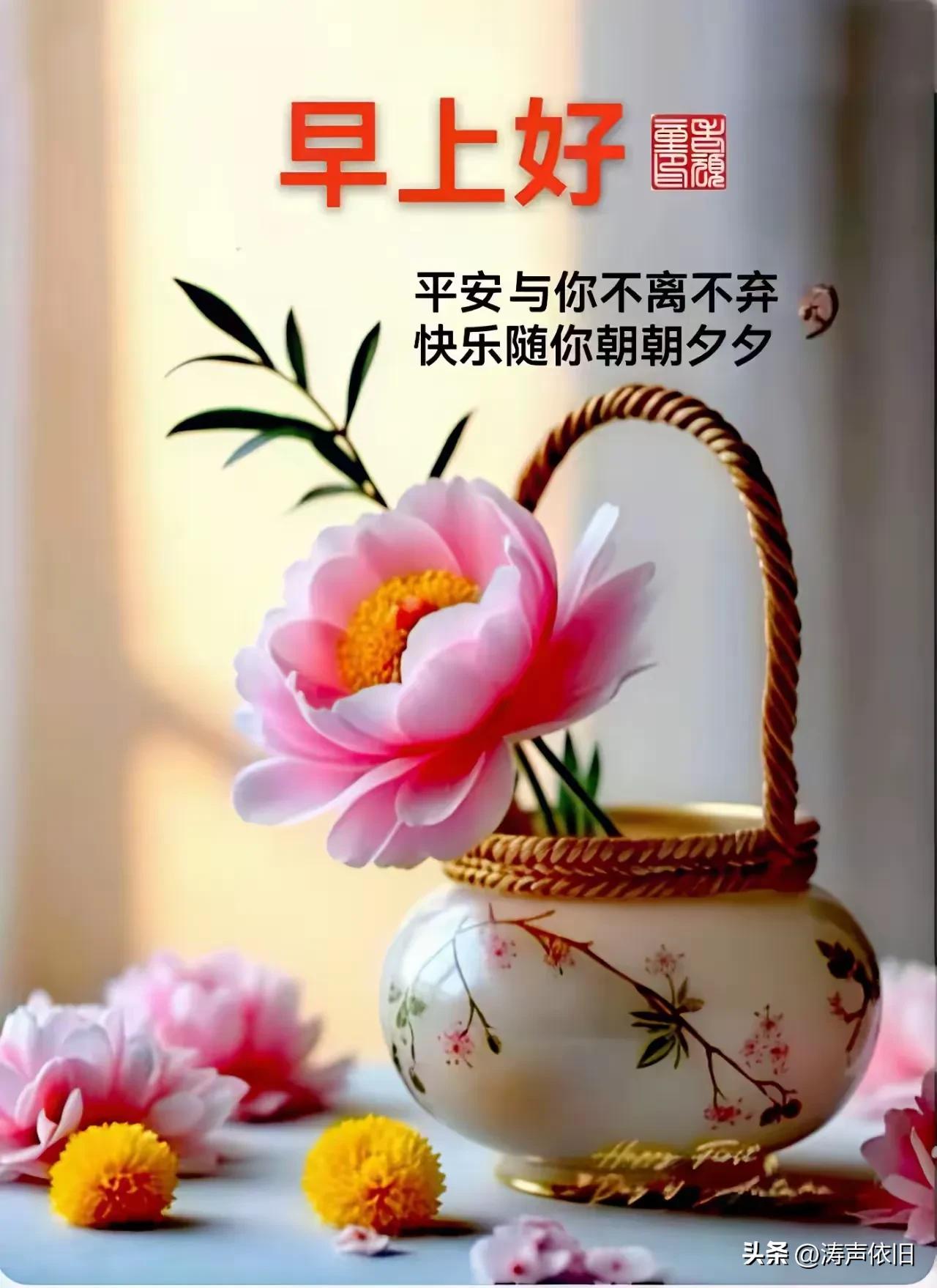 《采桑子·感恩相逢》

寻常一句温言问，
感念尘寰。
挚友心牵，
不负人间一段缘