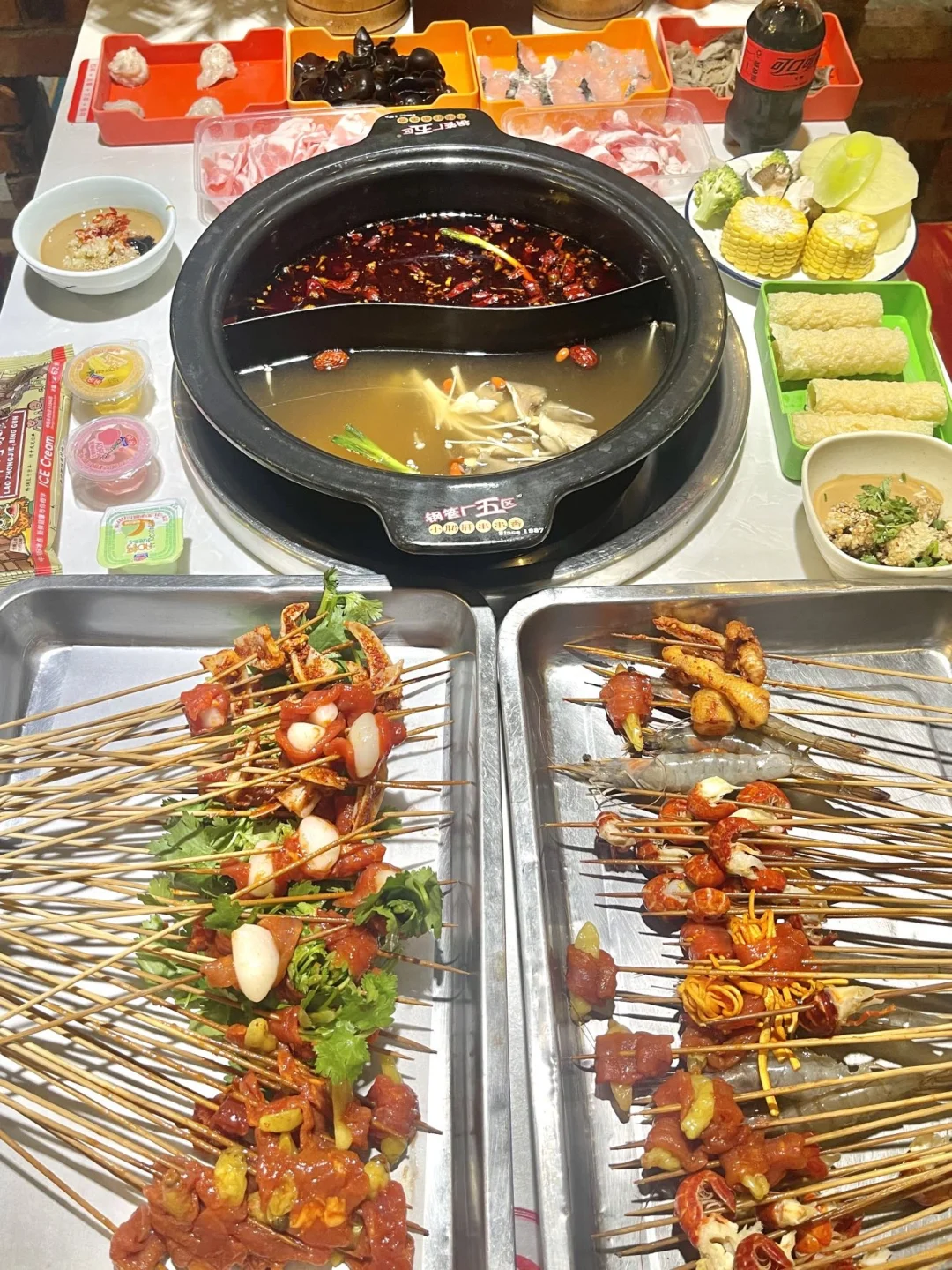 在北京！！巨香的一家串串自助火锅