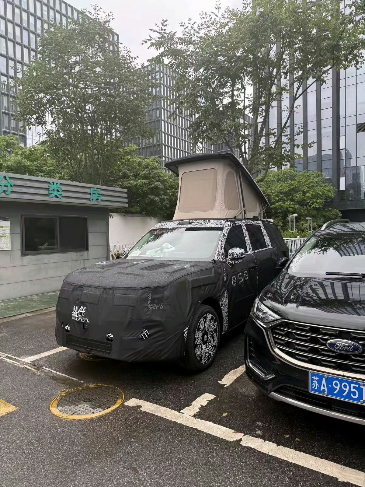 小米寻天N90升顶效果已经展示出来了，年轻人的第一辆房车吗