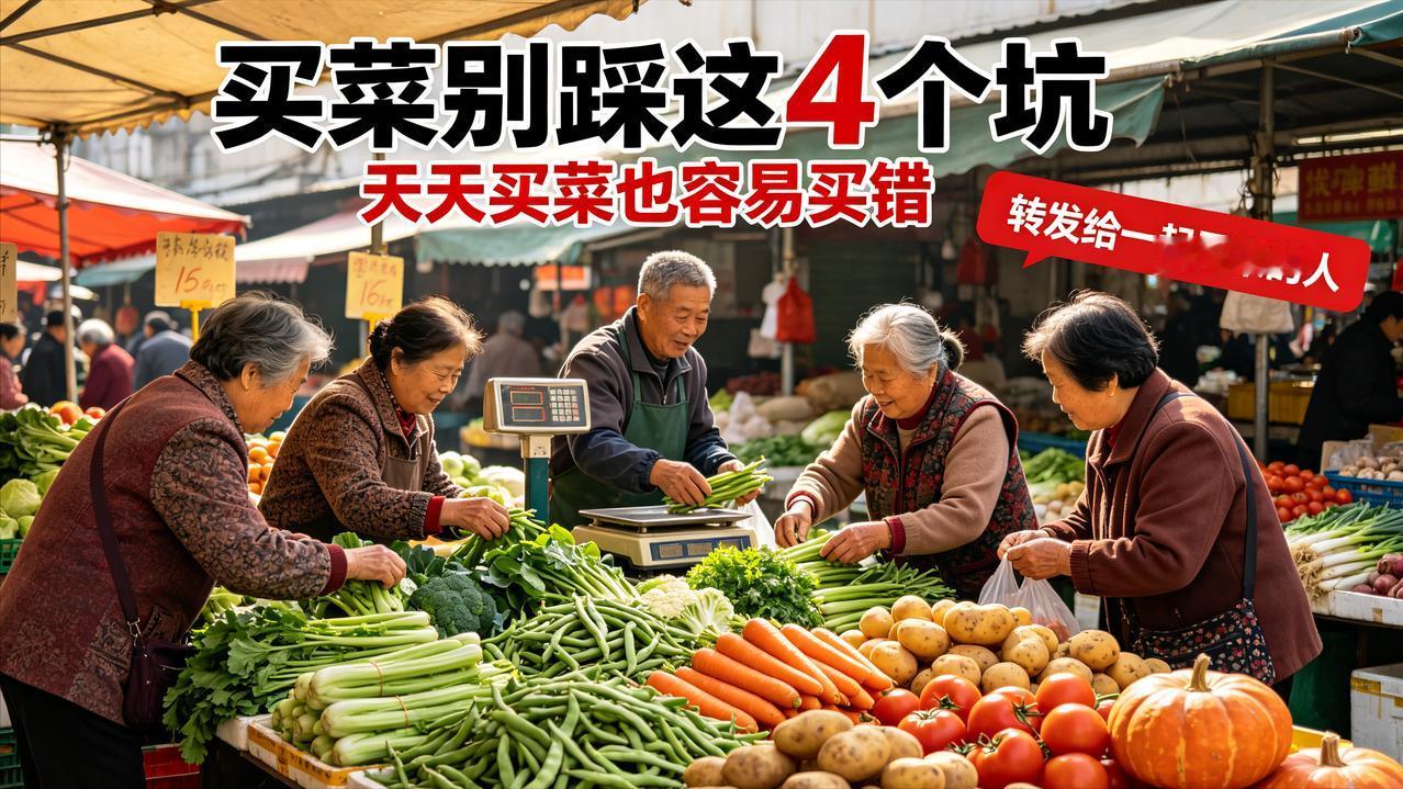 天天买菜都买错了？这 4 个老经验最坑人，不少人买了半辈子还不知道
过日子谁家离