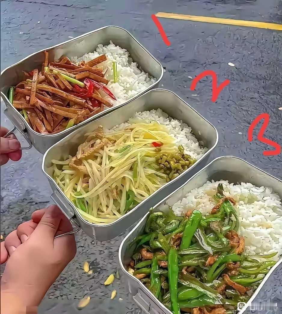 你觉得哪一盒的盒饭更有胃口？