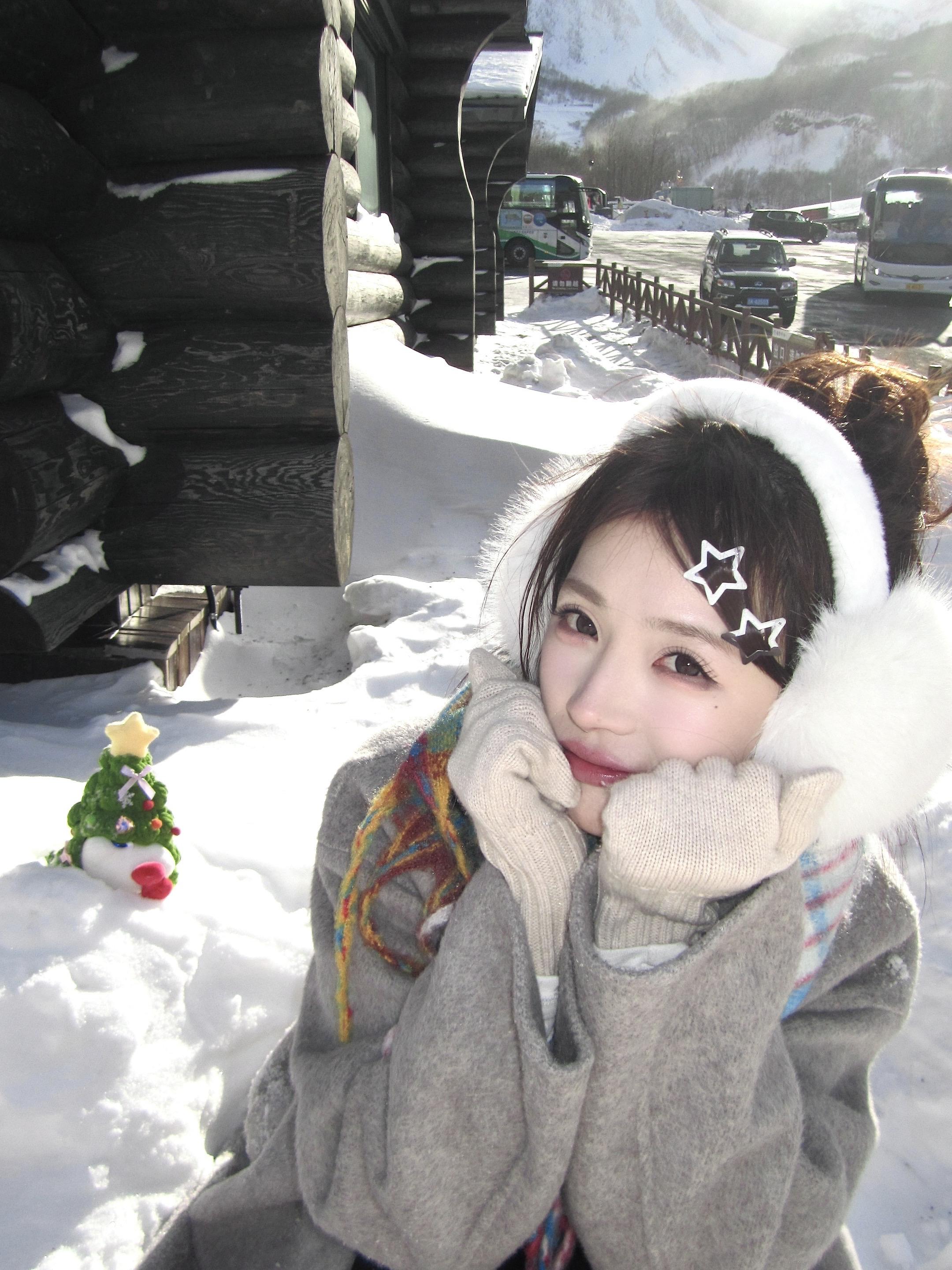 每一帧都是冬日胶片诗✨。❄️当我在长白山打开kapi，就会得到。。。 ...