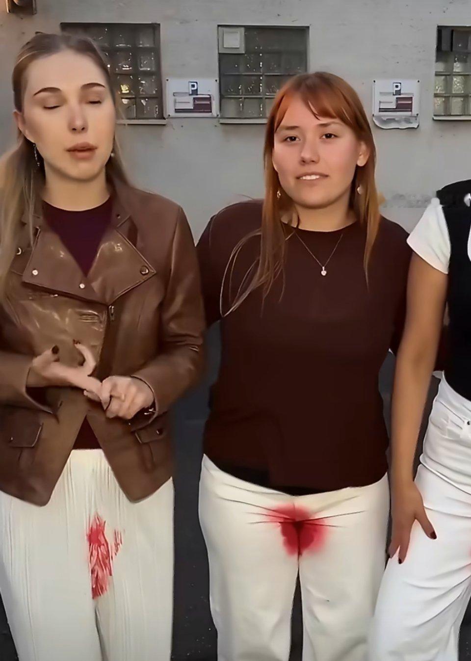 德国女性拒绝月经羞耻我不觉得月经羞耻但这种行为我觉得无耻 ​​​
