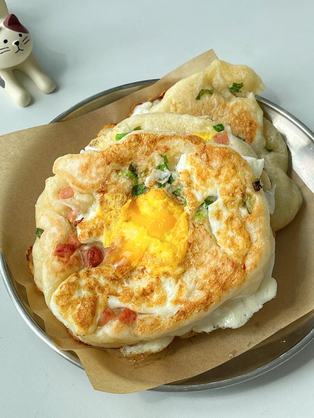 小朋友早餐 💕好吃到可以开店的早餐发面饼