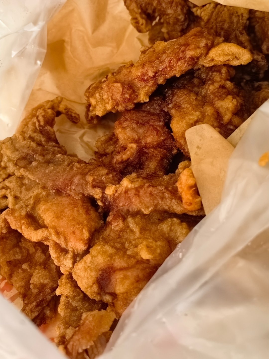 这个炸肉是真香啊