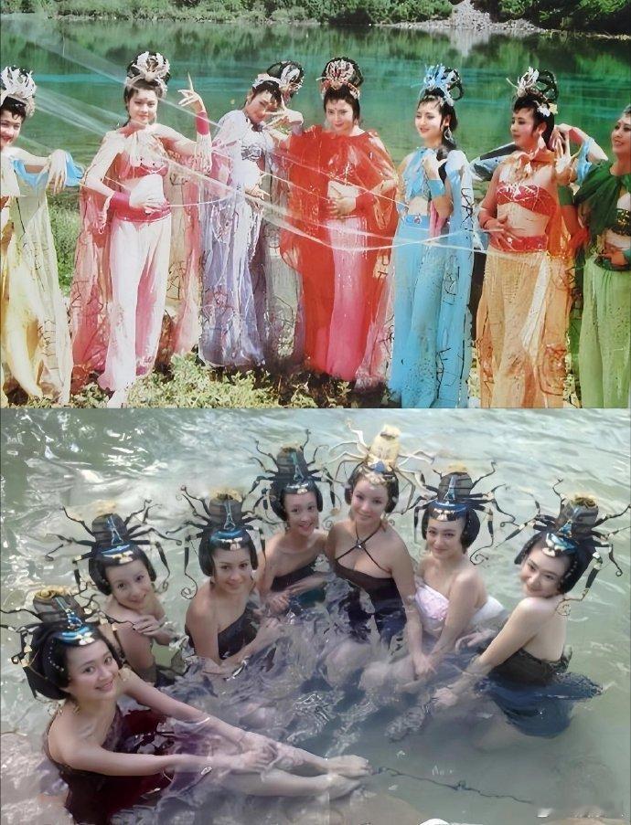 两版蜘蛛精对比 ​ ​​​