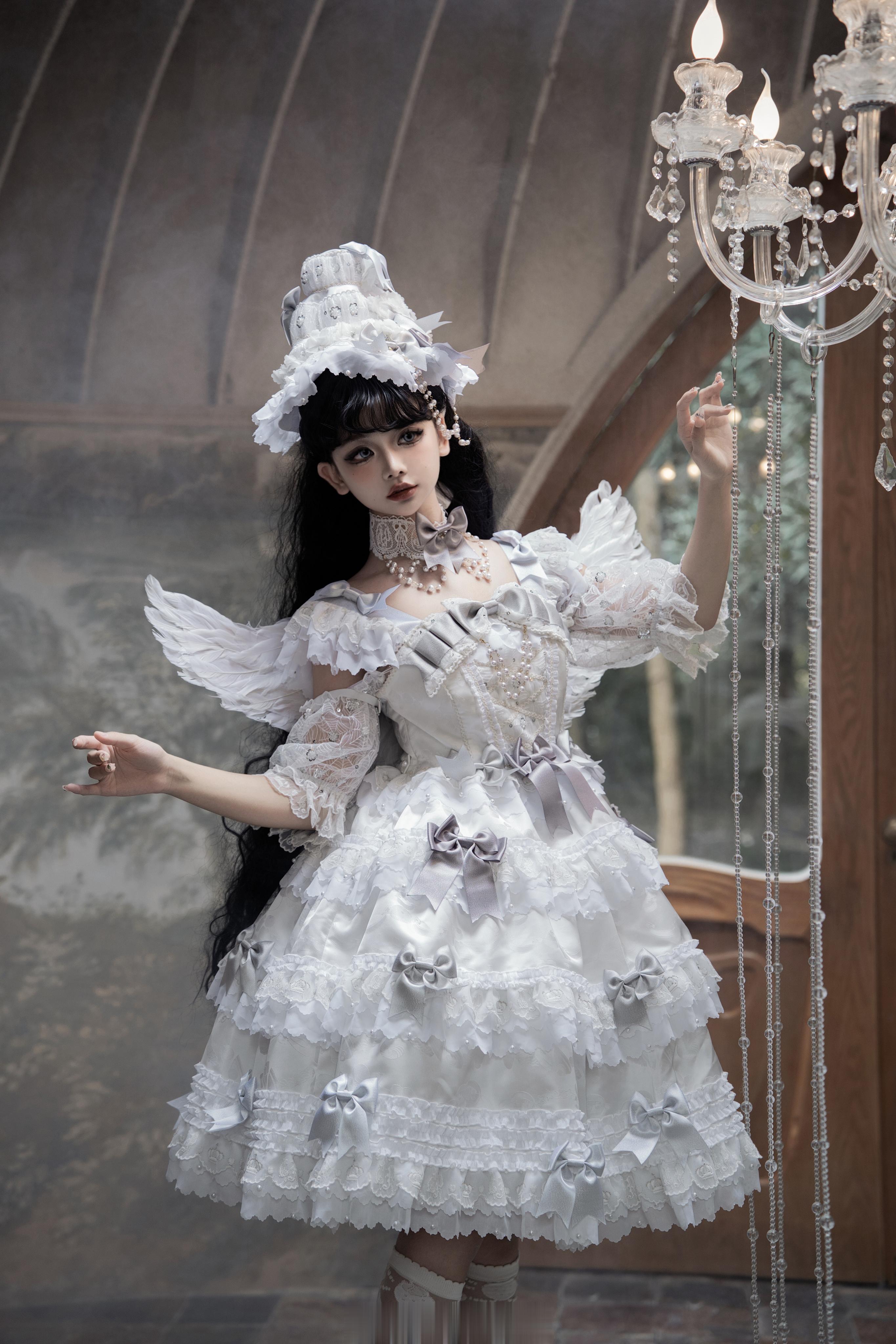 🤍🧚🏼‍♀️：小野汀📷：熊北👗：古典玩偶#存档##LOLITA[超话]