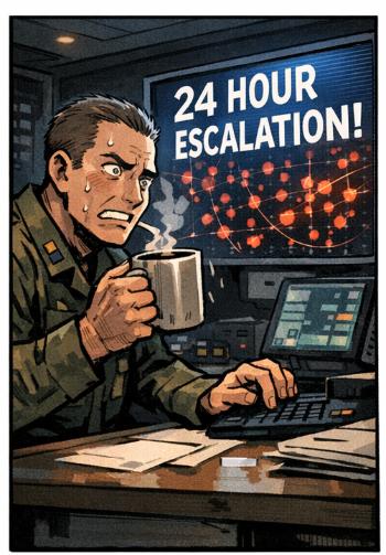 美国喊“24小时显著升级”，伊朗最可能的回击不是拼命硬扛空袭，而是把你拖进油路和