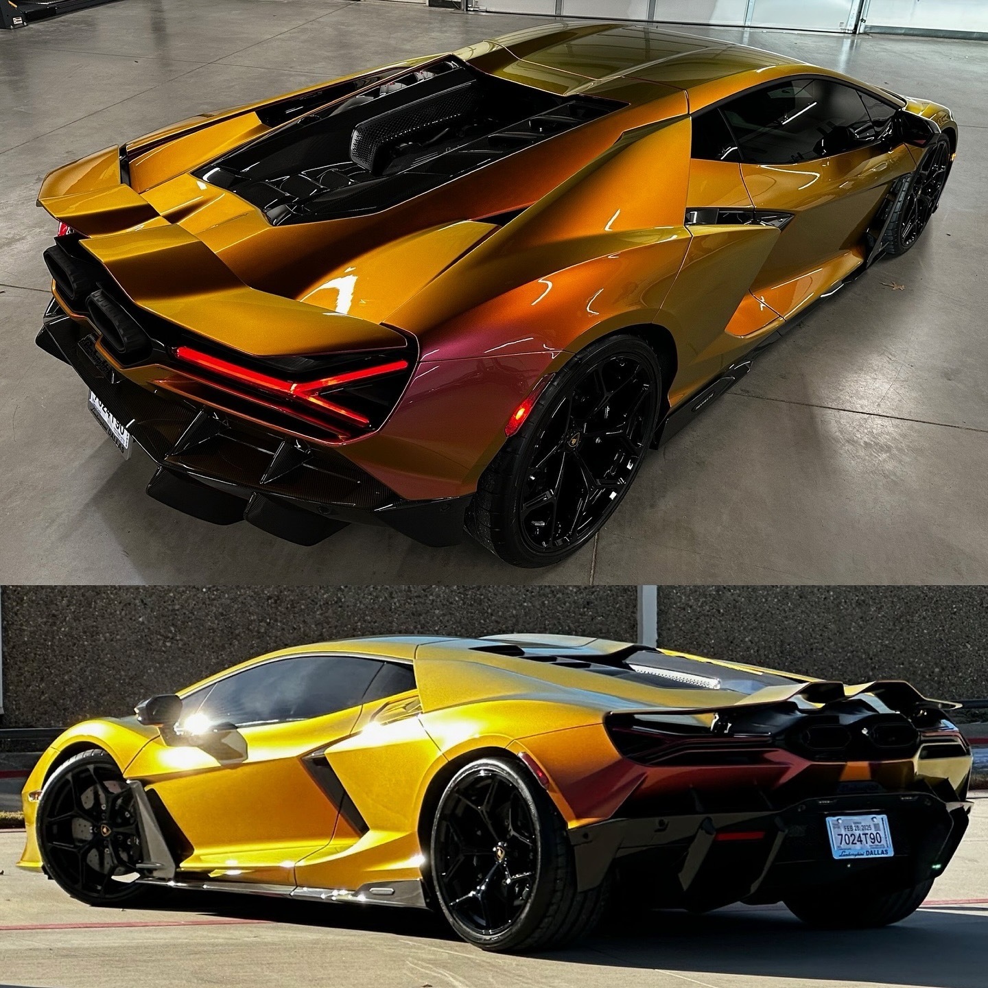 Lamborghini Revuelto.Color : Oro Alba 