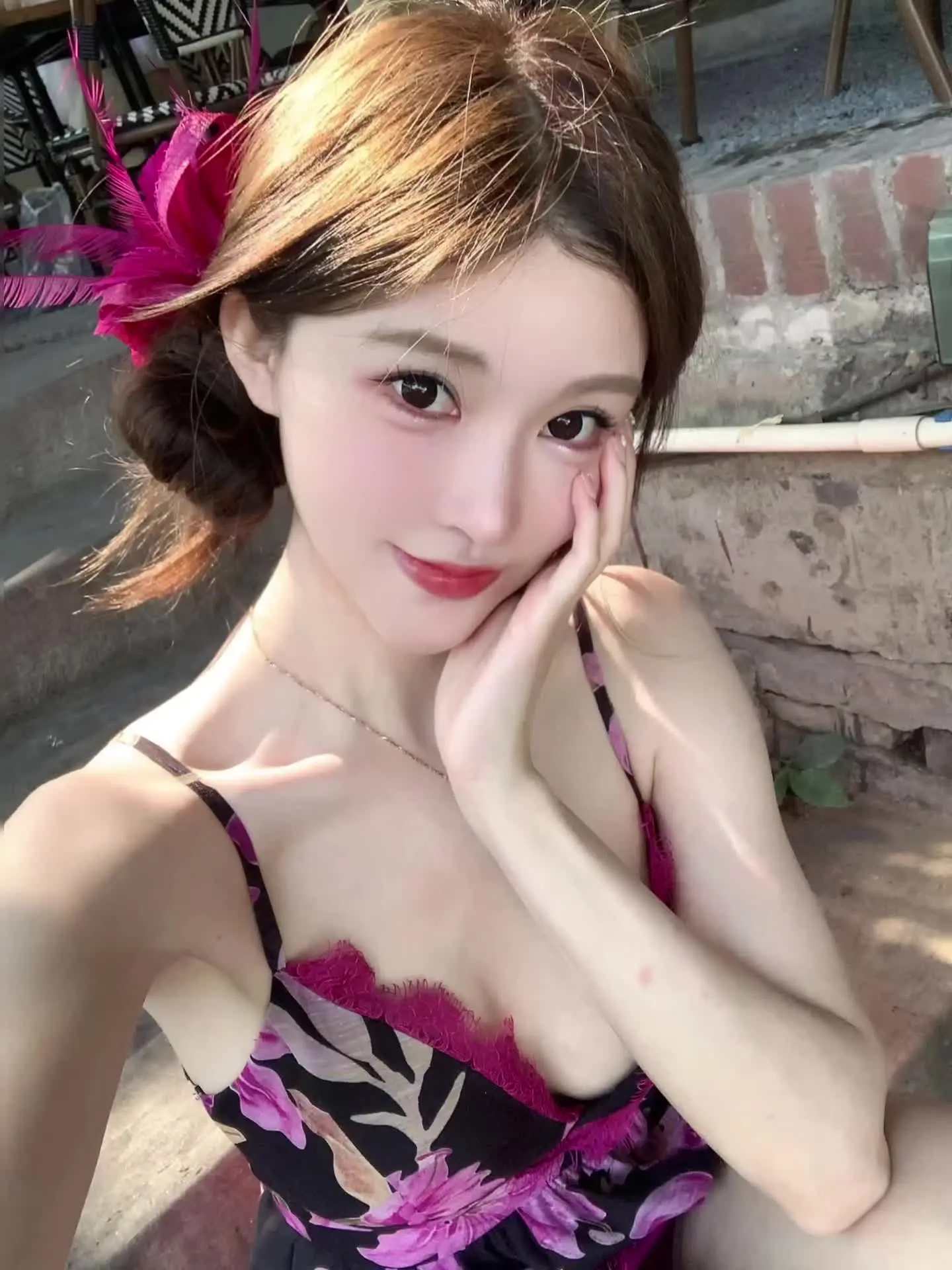又是艳阳tie