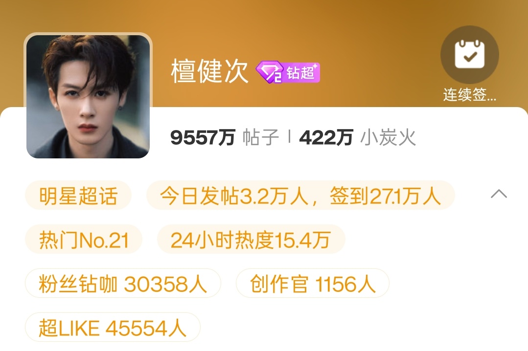 周三领福袋，超来客都没到5w唉，对不起颜值美貌檀健次谢却山 ‖檀健次何不同舟渡