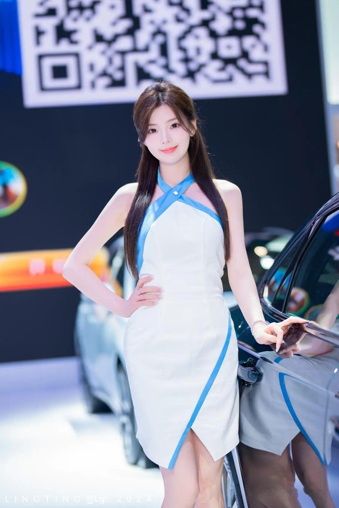 时尚车展，惊艳亮相，快来打卡！📸💃
顶级车模春晓春晓车展 春晓车展造型