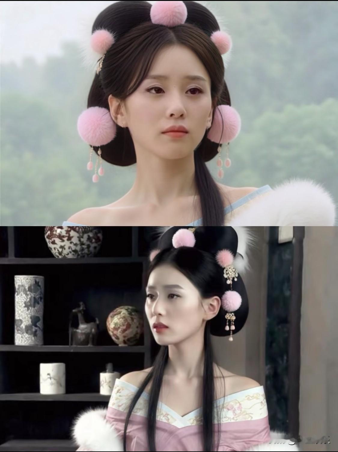 看的出这是哪几个时期的诗诗吗
美貌在线，演技也非常在线
