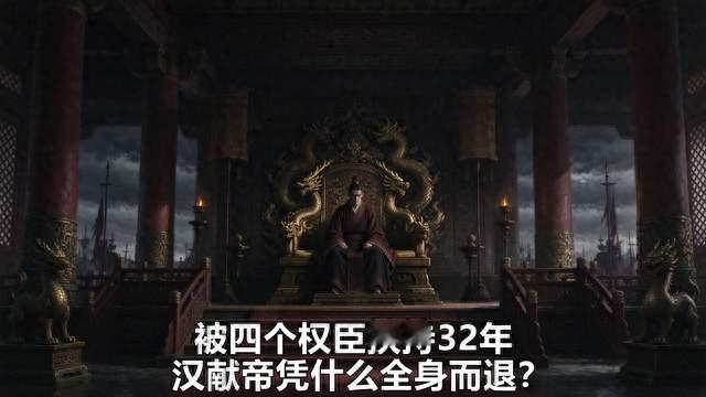 被四个权臣挟持32年，汉献帝凭什么全身而退？