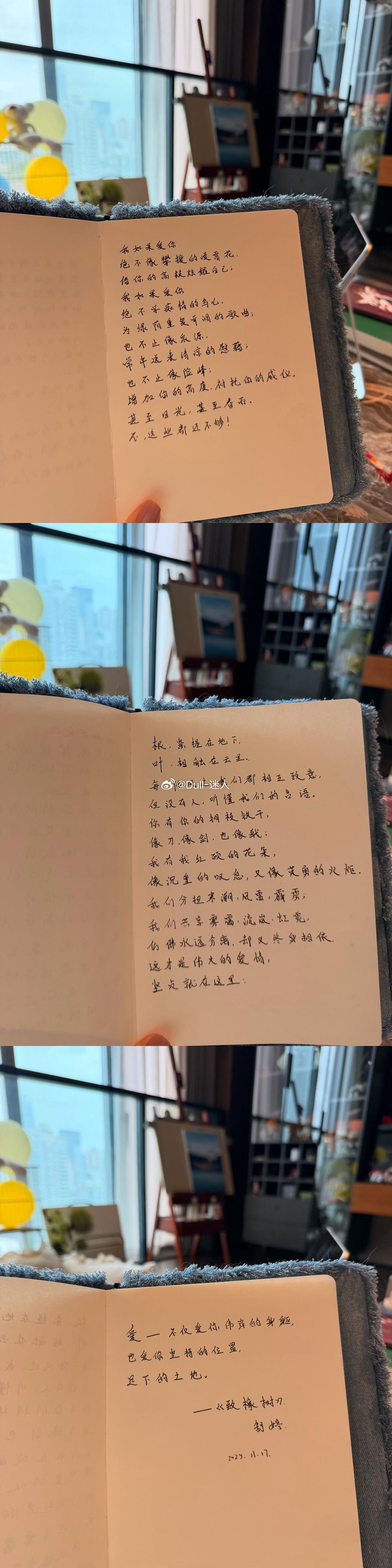 每天抄录一首诗，今天是舒婷的《致橡树》和阿甘正传 