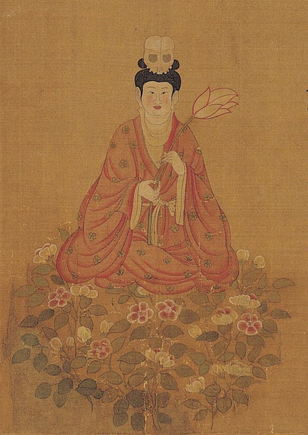 说起仙服，古人也有过不少奇妙的设计。比如骷髅做成的冠子。想着若是水晶质感应该会好