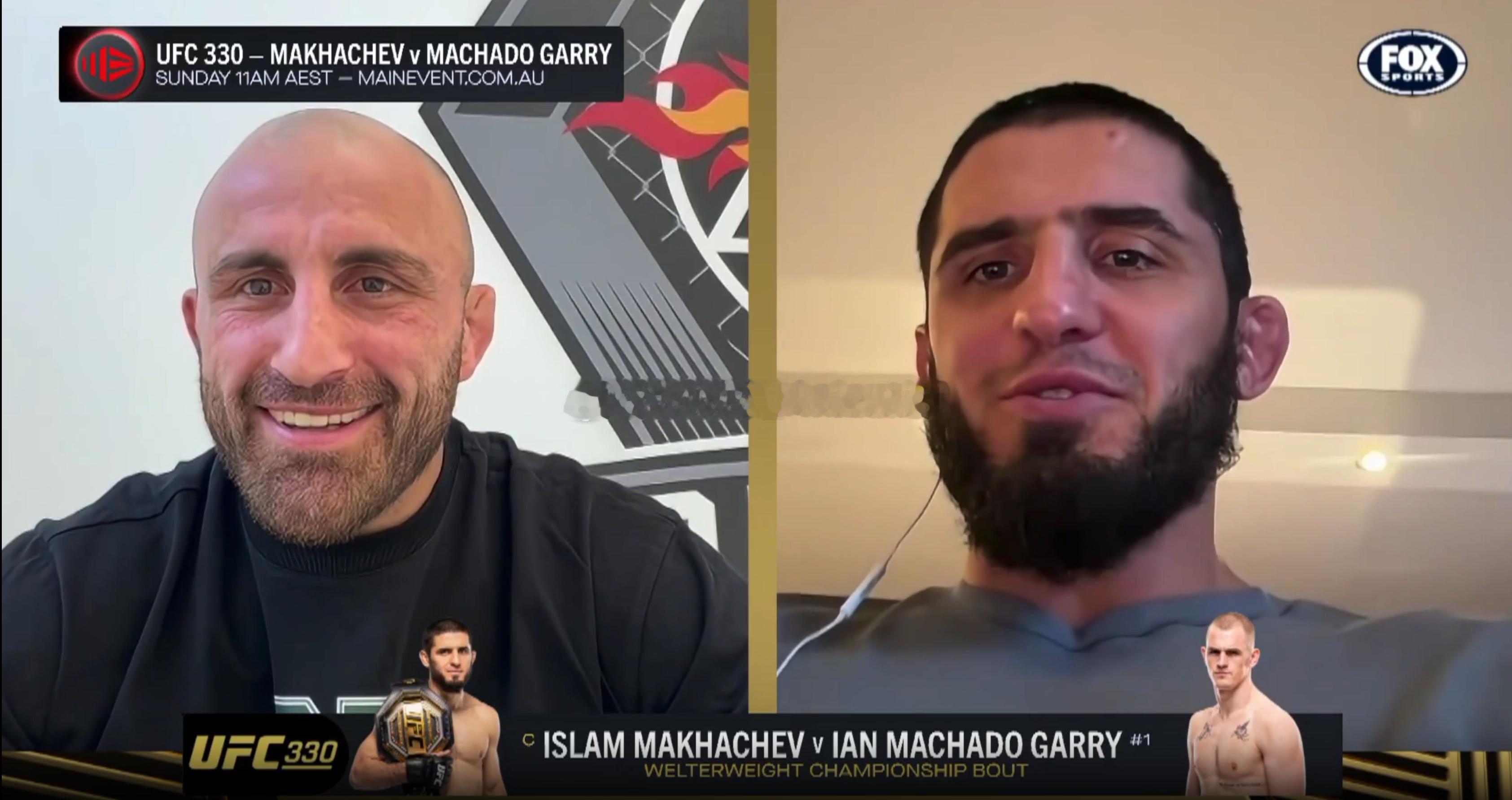 “马王”伊斯拉姆·马哈切夫（Islam Makhachev）吐槽他的营养师做的饭
