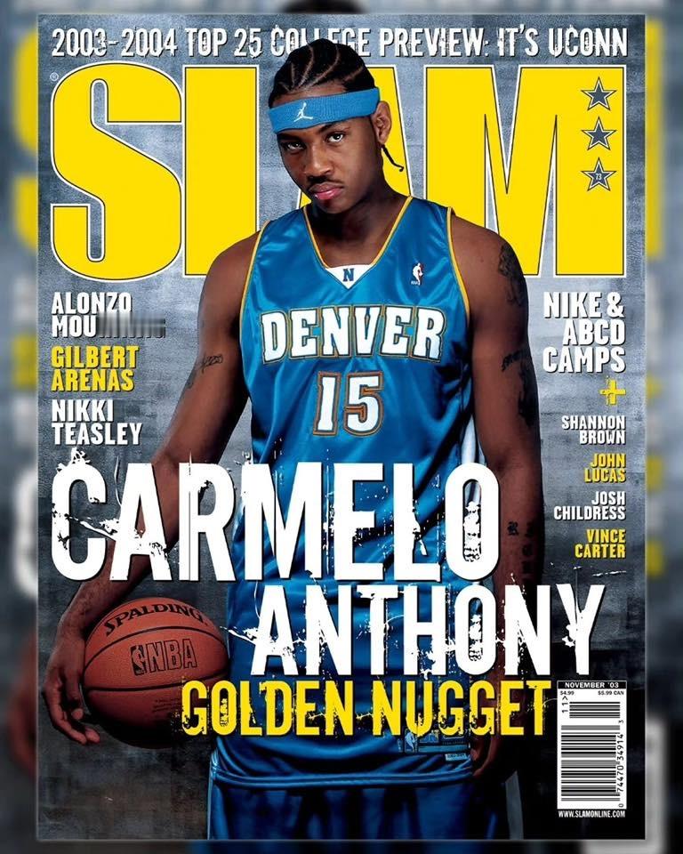 Carmelo Anthony卡梅隆安东尼丹佛掘金dps machine lab