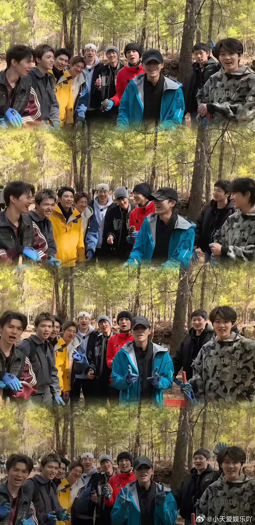 十个勤天应到十人实到十人元宵佳节，十个勤天全员集结送祝福！开工直播整整齐齐，少年