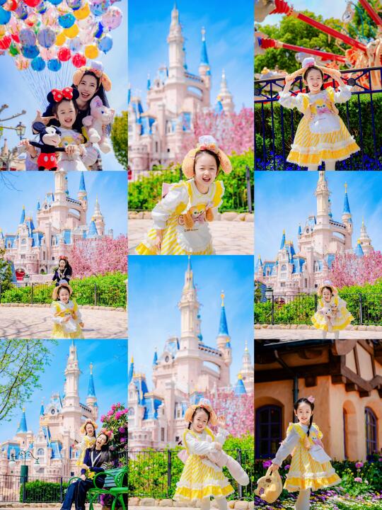 萌娃×迪士尼跟拍=❓｜看完直呼离谱的成片率