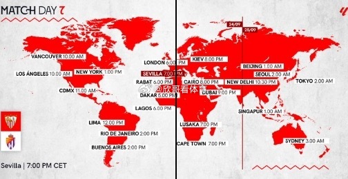 9月25日凌晨1:00，西班牙甲级联赛将迎来第7轮的一场对决，塞维利亚坐镇主场迎