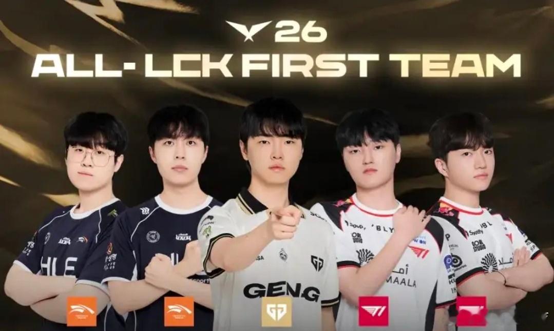 LCK年度奖项全出炉！Chovy三连封神，再度斩获常规赛MVP2026赛季LCK