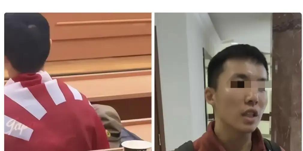 据称精日留学生、“南京人Z”回南京了。

他在莫斯科的课堂上，把那面旭日旗披在身