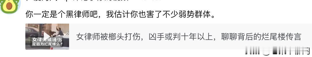 我这个视频最后就说过“我不是律师，但是我估计有人看不到这里就要去评论区骂街”，果