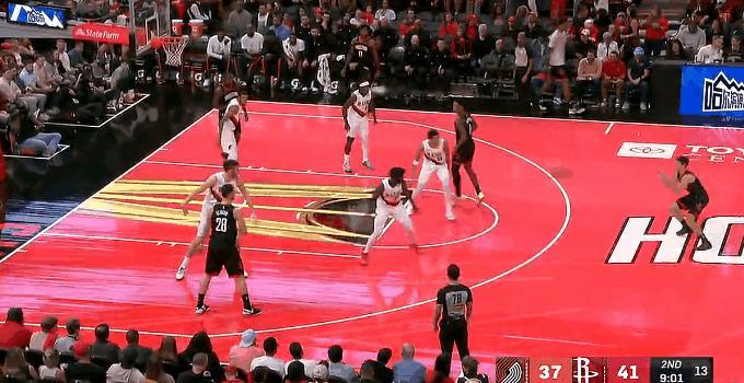 谢泼德弧顶接球三分再中，目前三分5中2得到6分2助攻

11月15日讯 NBA杯